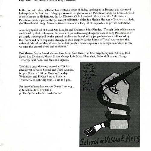 Press Releases depicts: typed press release