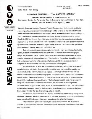 Press Releases depicts: typed press release