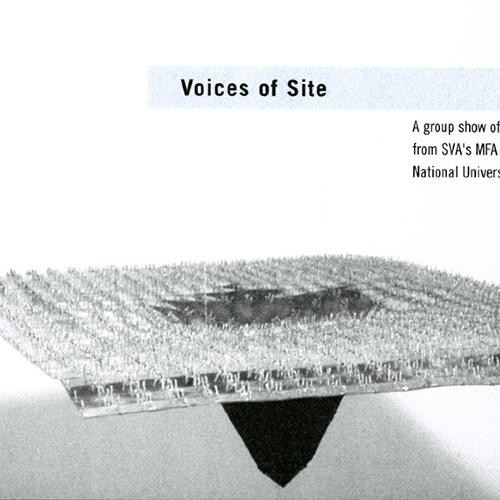 Announcements and invitations depicts: Exhibition announcement