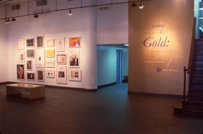 Photographic Materials depicts: artworks displayed in gallery