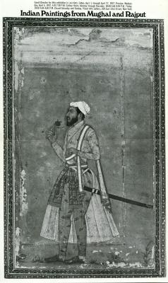 Posters depicts: Man in traditional Indian garb