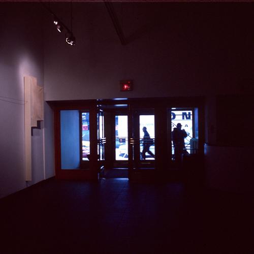 Photographic Materials depicts: artworks installed in gallery