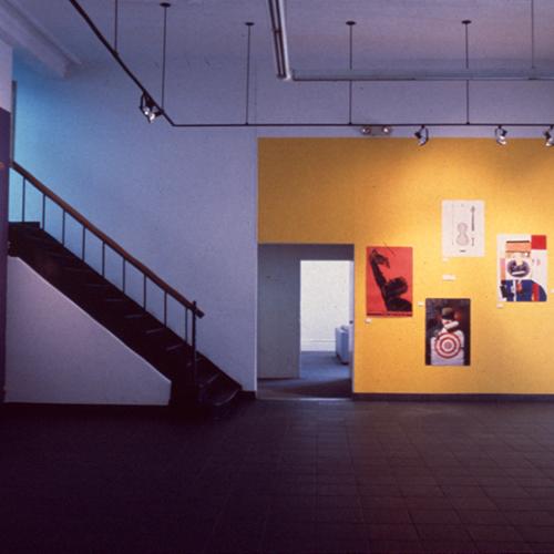 Photographic Materials depicts: artworks displayed in a gallery