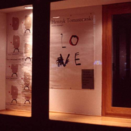 Photographic Materials depicts: artworks installed in gallery