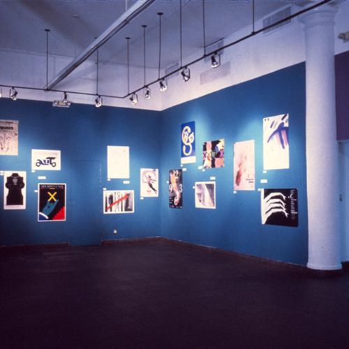 Photographic Materials depicts: artworks displayed in a gallery