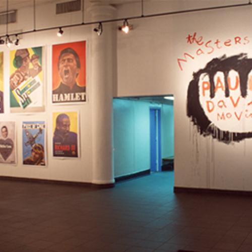 Photographic Materials depicts: artworks installed in gallery