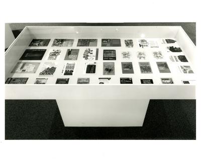 Photographic Materials depicts: artworks installed in gallery