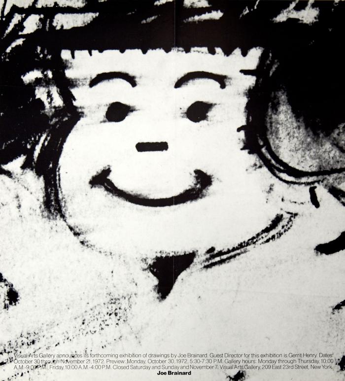 Posters depicts: Black and white drawing of comic character Nancy