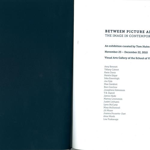 Exhibition Catalogues depicts: interior of exhibition catalog