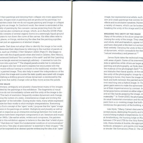 Exhibition Catalogues depicts: interior of exhibition catalog