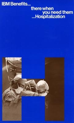 Posters depicts: The letter "H" is on a blue background, inside the "H" are three people wearing surgery garb