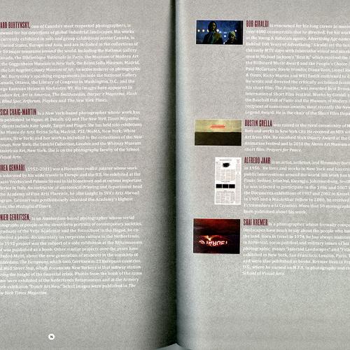 Exhibition Catalogues depicts: Interior of exhibition catalog
