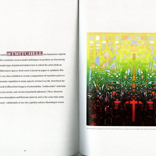 Exhibition Catalogues depicts: Interior of exhibition catalog