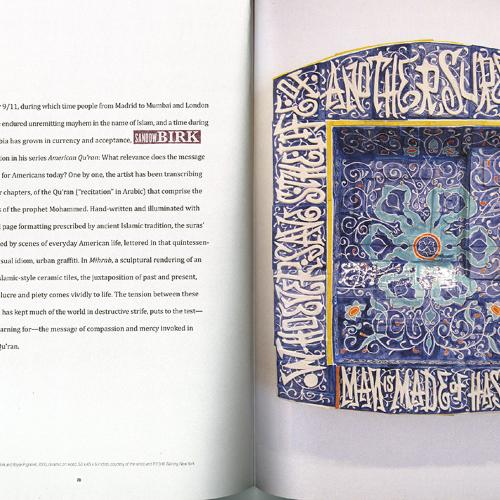 Exhibition Catalogues depicts: Interior of exhibition catalog