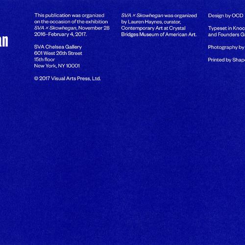 Exhibition Catalogues depicts: interior of catalog