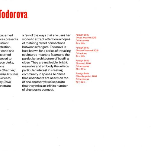 Exhibition Catalogues depicts: interior of exhibition catalog