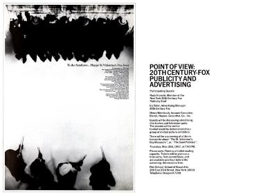 Posters depicts: overhead black and white photo of a firing squad