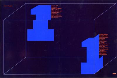 Posters depicts: Number one inside of a cube