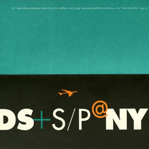 Announcements and invitations depicts: Cover for announcement for Deborah Sussman Masters Series exhibition
