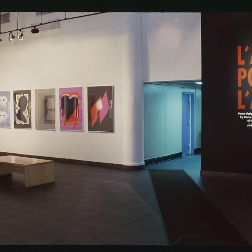 Photographic Materials depicts: artworks displayed in a gallery