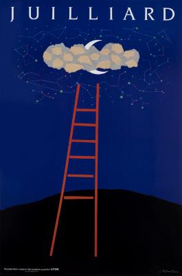 Posters depicts: ladder to the sky