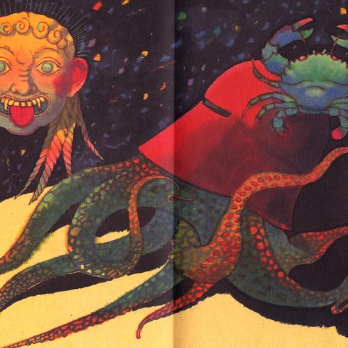 Booklet/Brochure depicts: Gorgon and octopus