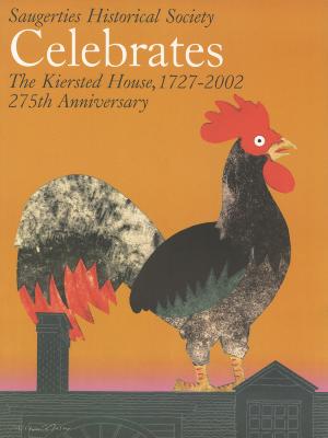 Posters depicts: rooster on a house