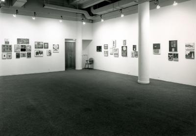 Photographic Materials, Digital Files depicts: artworks installed in gallery
