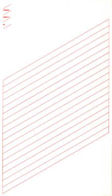 Letterheads/Stationery depicts: Stationery with red lines running diagonally across the page.