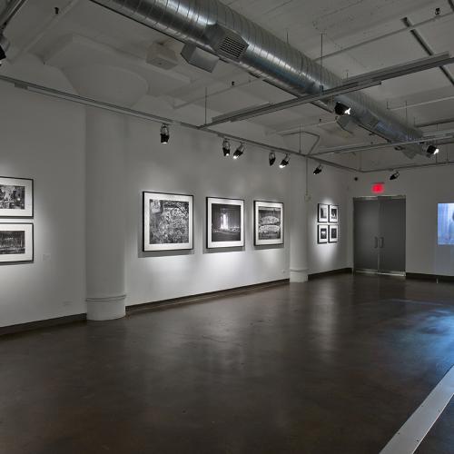 Digital Files, Photographic Materials depicts: artworks installed in gallery