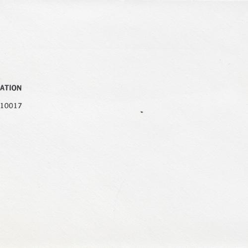 Letterheads/Stationery, Logos and identities depicts: On the header of an envelope is a large white lower case "A" followed by "The Aluminum Association" 