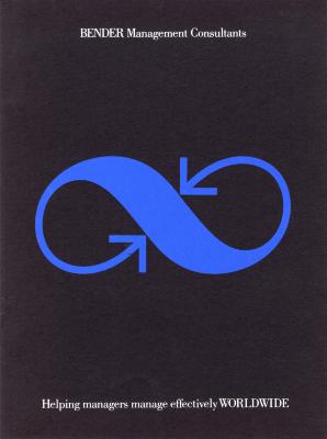 Booklet/Brochure, Logos and identities depicts: A blue sort of infinity sign with arrows pointing in on itself