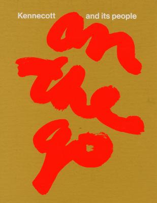 Booklet/Brochure depicts: "on the go" in red painted onto a tan piece of paper