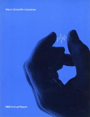 Annual Reports and Corporate Communications depicts: A hand pinches its thumb and index together, in between them is a white jagged line 