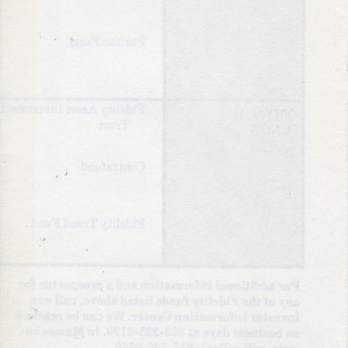 Annual Reports and Corporate Communications, Logos and identities depicts: "Fidelity Limited Term Municipals" across the top of a pamphlet, below it says "Fidelity Group" with an "F" logo made out of gold bars 