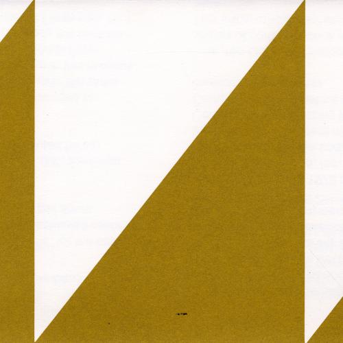 Annual Reports and Corporate Communications, Booklet/Brochure depicts: Three yellow triangles next to each other, the one all the way to the right is labelled "September 1972 Nine Months Report" 