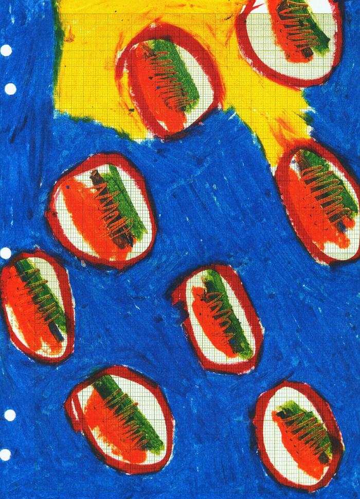 Announcements and invitations depicts: Exhibition announcement