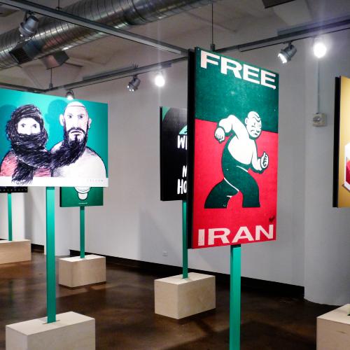 Photographic Materials, Digital Files depicts: exhibition installation photograph
