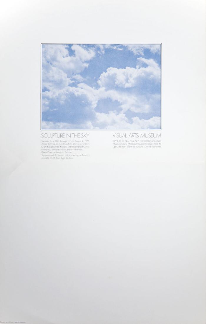 Posters depicts: Clouds in blue sky