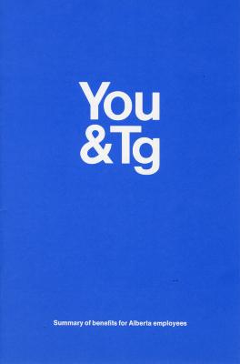 "You & TG" printed on a blue pamphlet 
