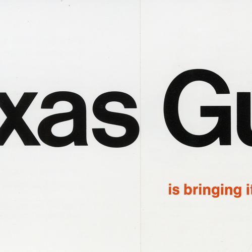 Announcements and invitations depicts: "Texas Gulf is bringing it all together" printed on a piece of paper