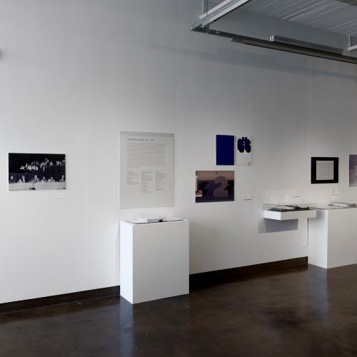 Digital Files, Photographic Materials depicts: exhibition installation photograph