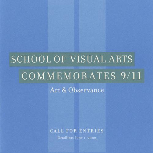 Announcements and invitations depicts: call for entries