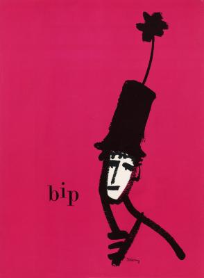 Programs depicts: Minimal illustration of a man with a top hat, a flower comes out of the top of the hat 