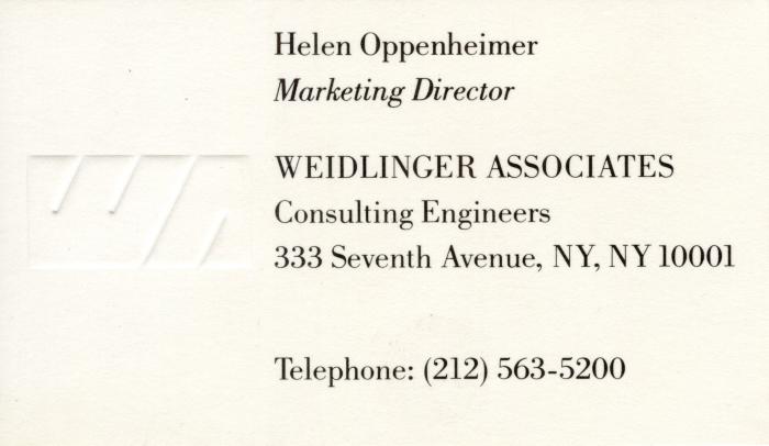Letterheads/Stationery, Logos and identities depicts: Business card with contact information 