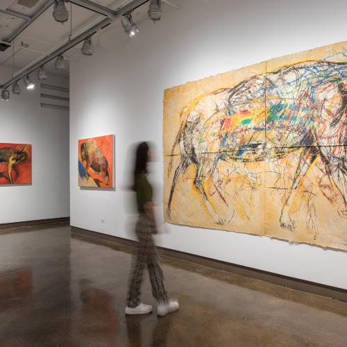 Digital Files, Photographic Materials depicts: exhibition installation photograph