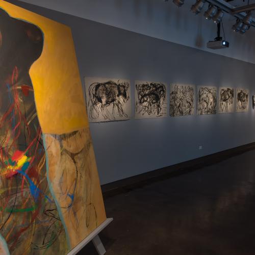 Digital Files, Photographic Materials depicts: exhibition installation photograph