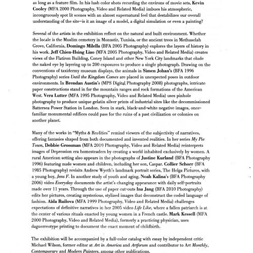 Press Releases depicts: typed press release