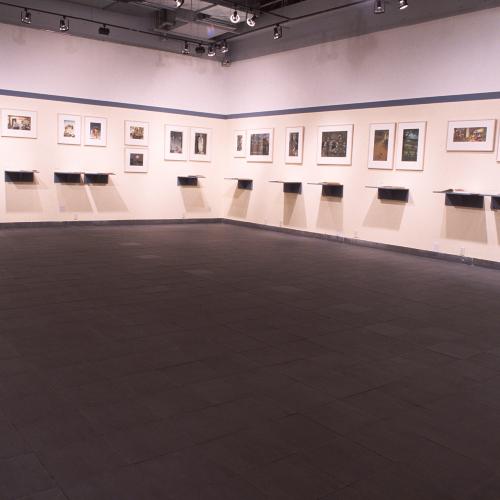 Photographic Materials depicts: Photographs of interior of gallery during Once Upon a Time exhibitions