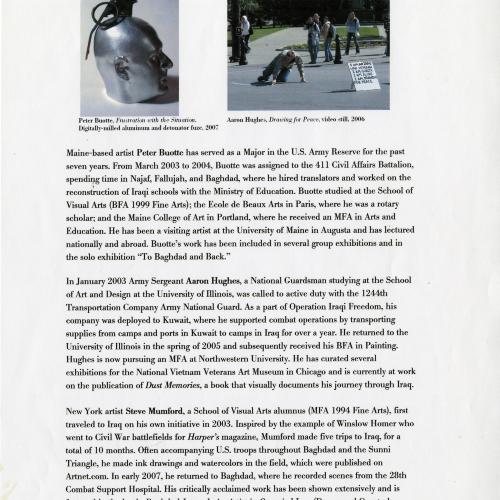 Press Releases depicts: typed press release